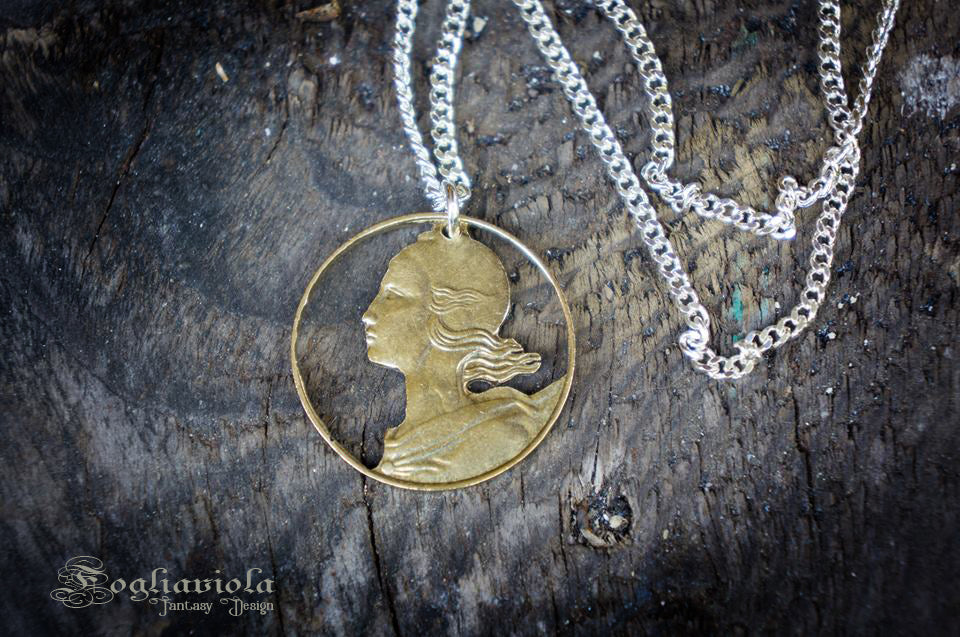 Ciondolo Moneta Marianna