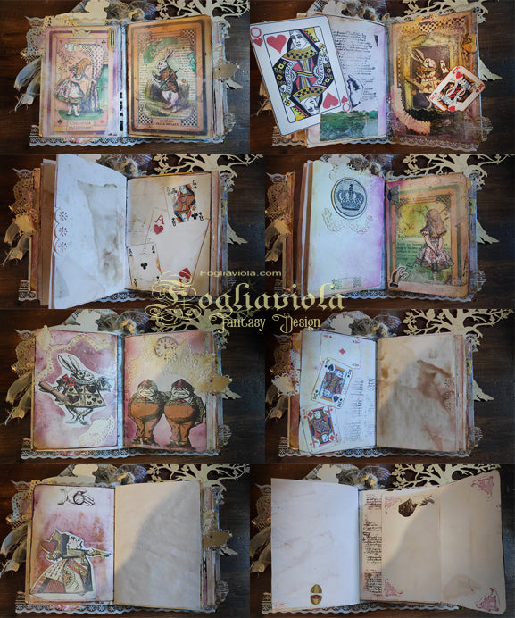 Alice nel Paese delle Meraviglie Fantasy Book