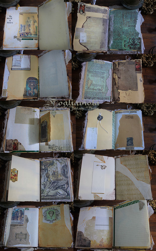 Junk Journal fantasy castle