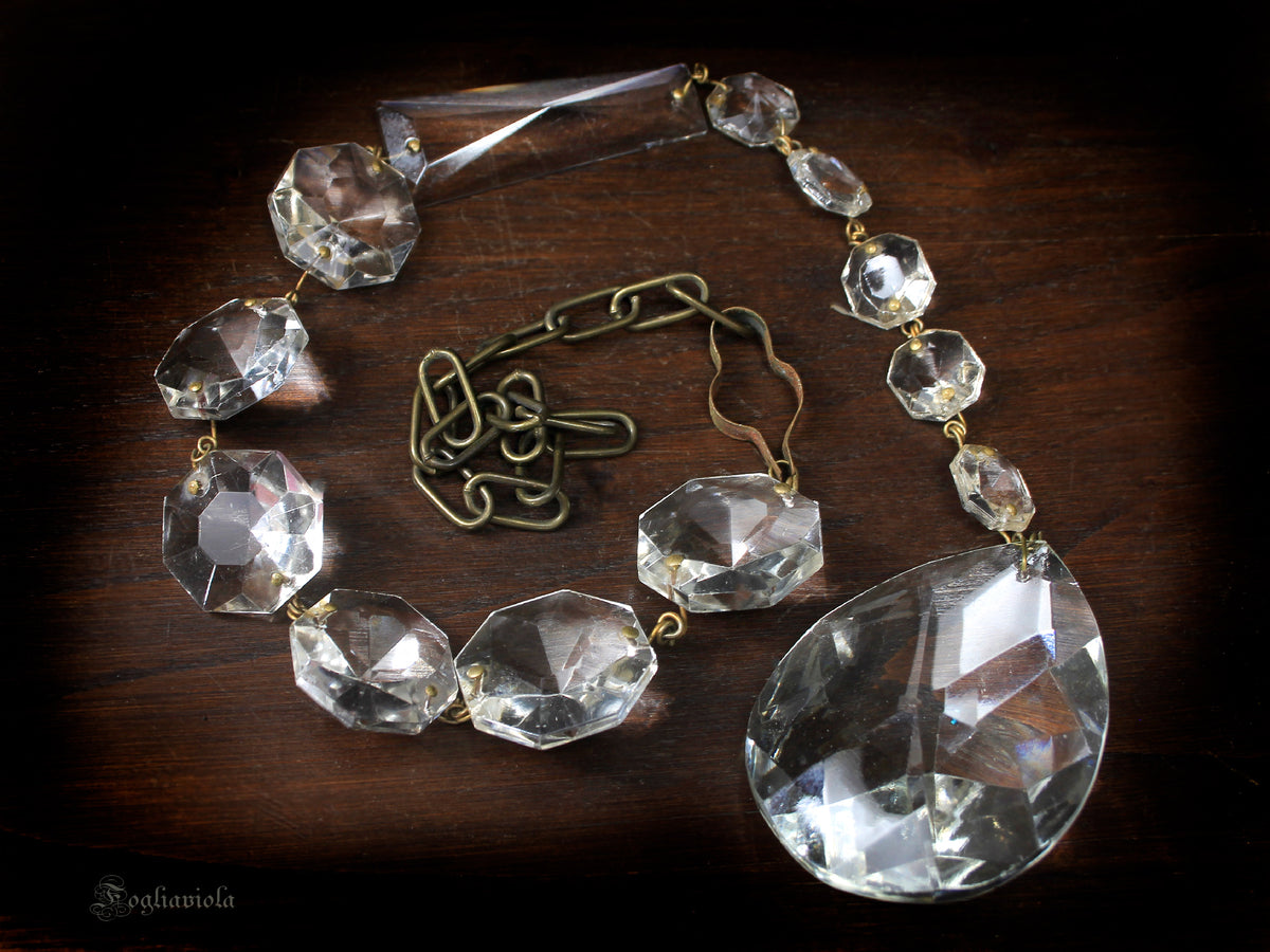 Lightcatcher goth in cristallo luxury d'epoca