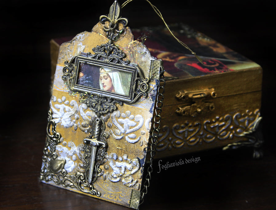 carta medievale di design di lusso