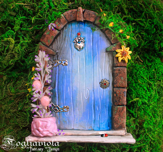 The Blue Fairy Door