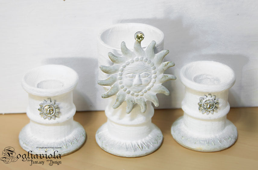 Portacandele Tempio del Sole