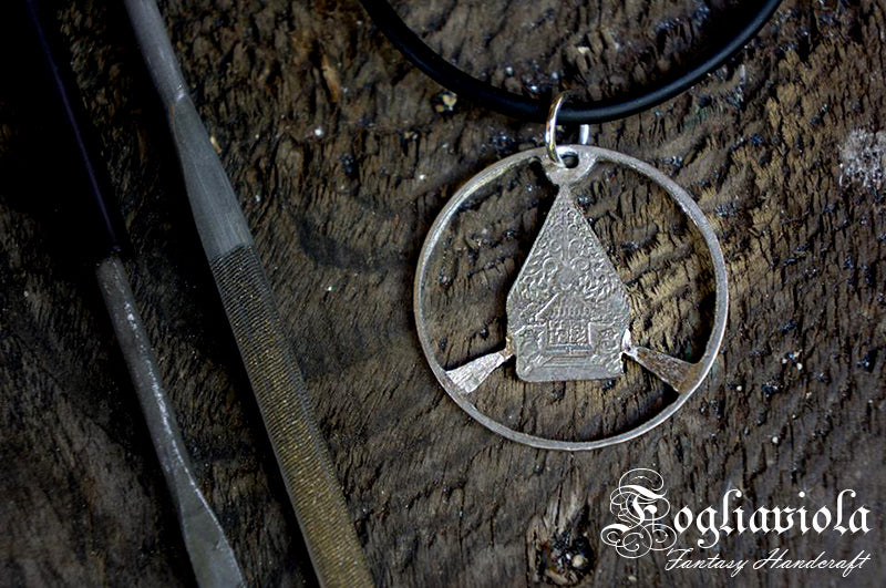 Ciondolo Moneta Albero della Vita