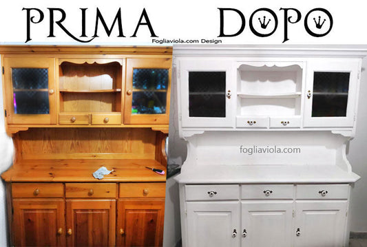 come rinnovare una vecchia credenza