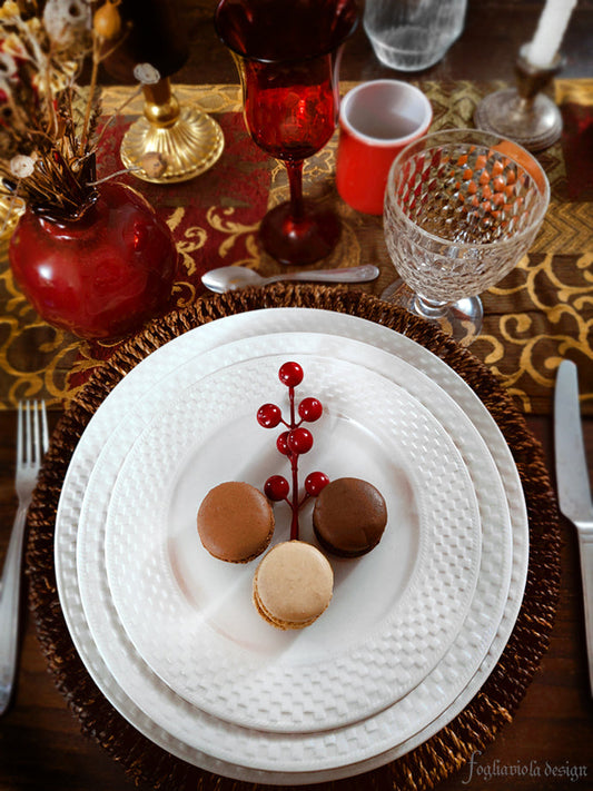 Magica Atmosfera a Tavola: mise en place autunnale e natalizia. Quando il gotico, l'esoterico, il vittoriano, lo chic e il lusso s'incontrano per le feste