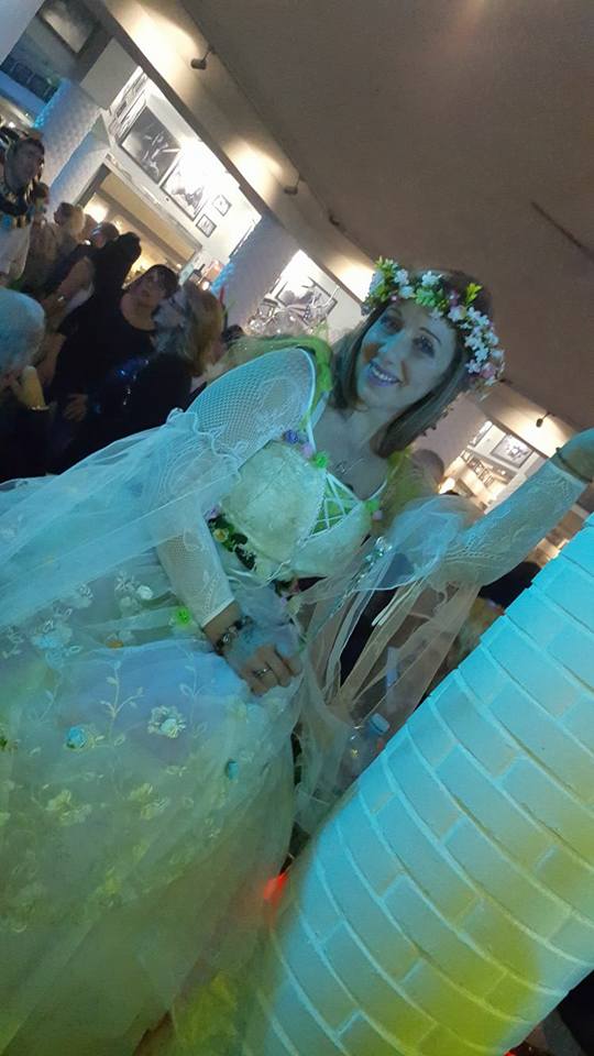 bacchetta magica per costume realizzata da Fogliaivola