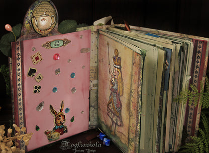 Alice & Humpty Dumpty Junk Journal