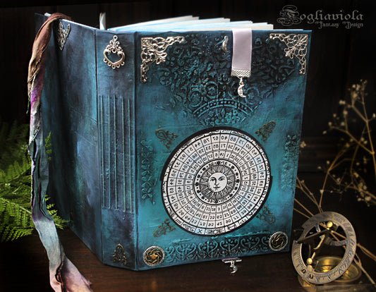 diario fantasy artigianale arcana mundi cabala cosmo numerologia