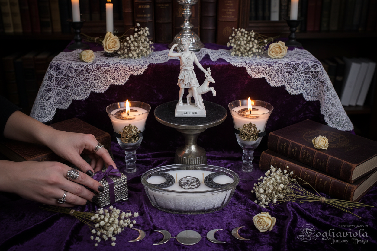 Artemis Candle Lifestyle - Altare Rituale