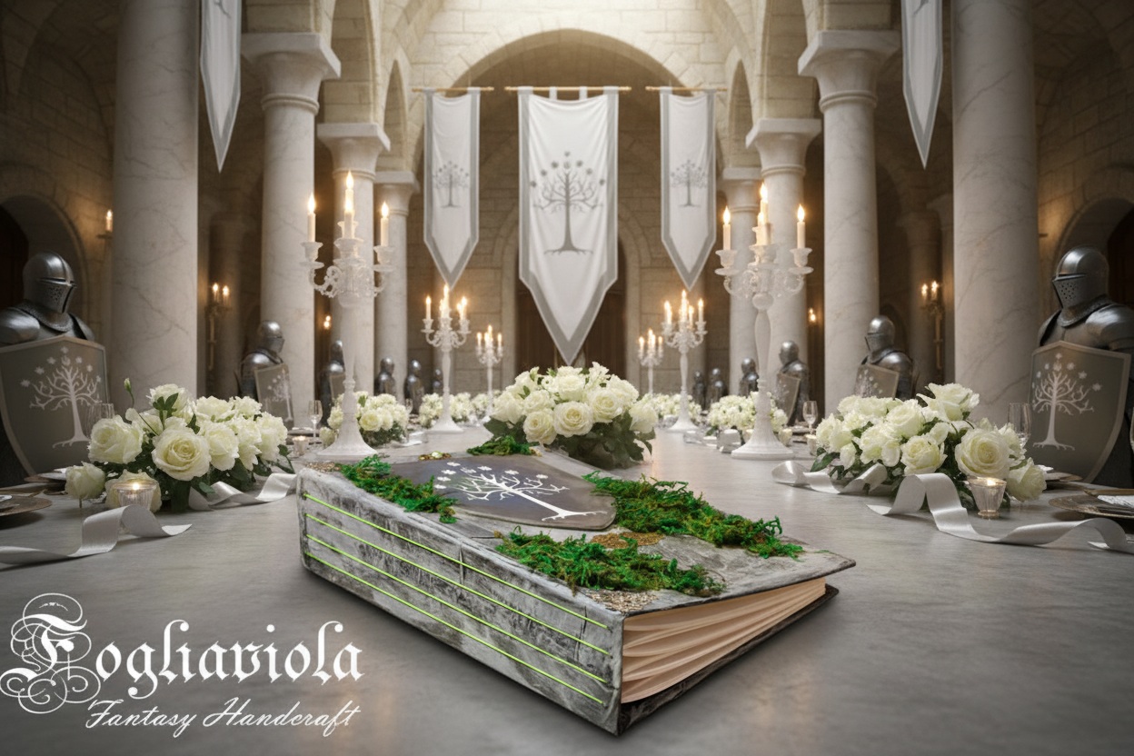Book of Gondor — Matrimonio Reale Gondor. Libro Firme di nozzw by Fogliaviola Fantasy Design