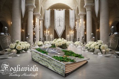 Book of Gondor — Matrimonio Reale Gondor. Libro Firme di nozzw by Fogliaviola Fantasy Design