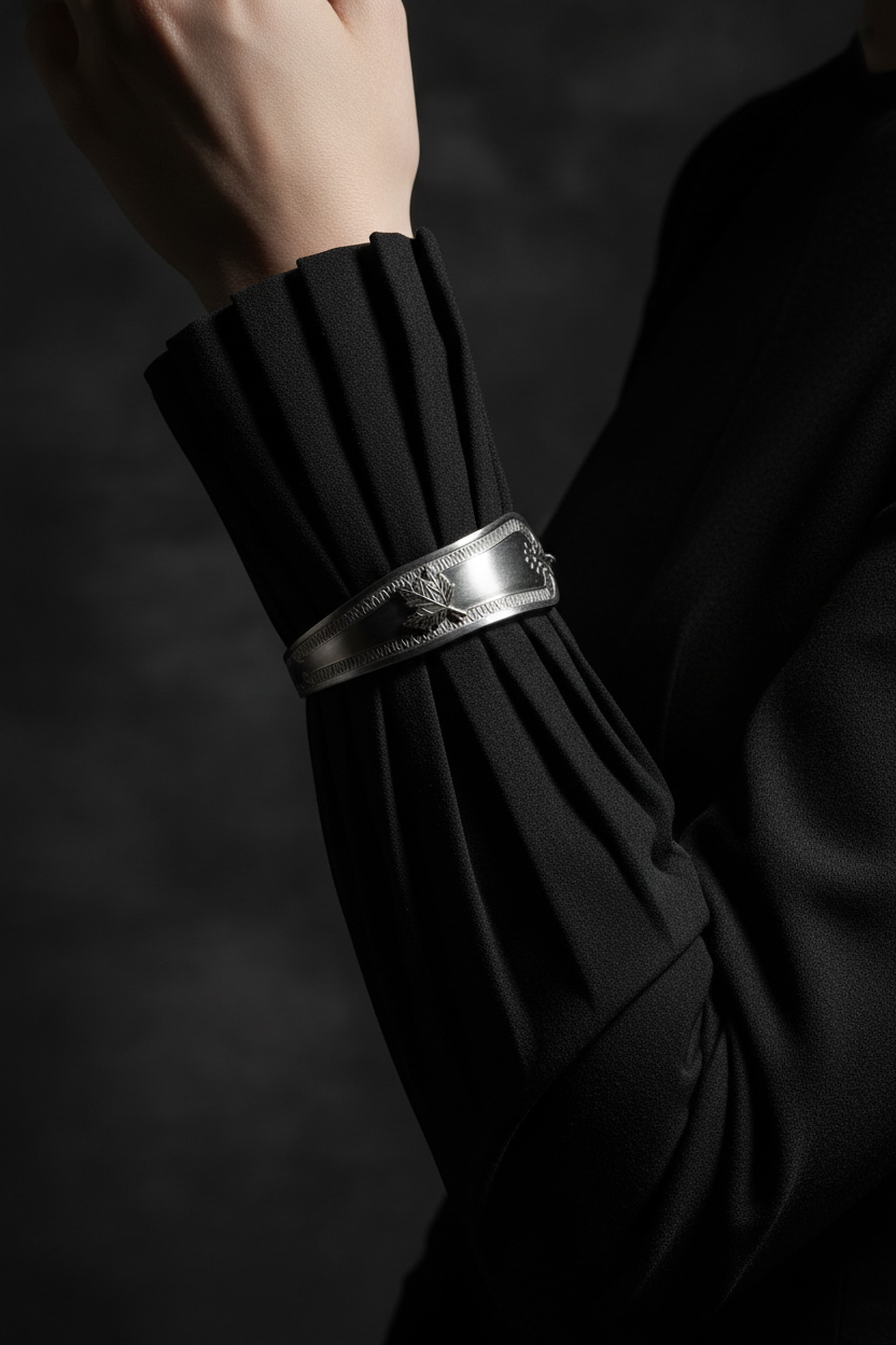 Bracciale Foglia — Donna Dark Luxury