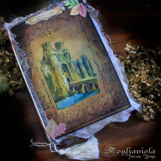 Junk Journal fantasy castle