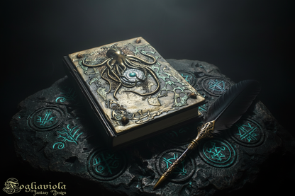 Cthulhu Journal - Fantasy Horror Original Lovecraft Handmade Book