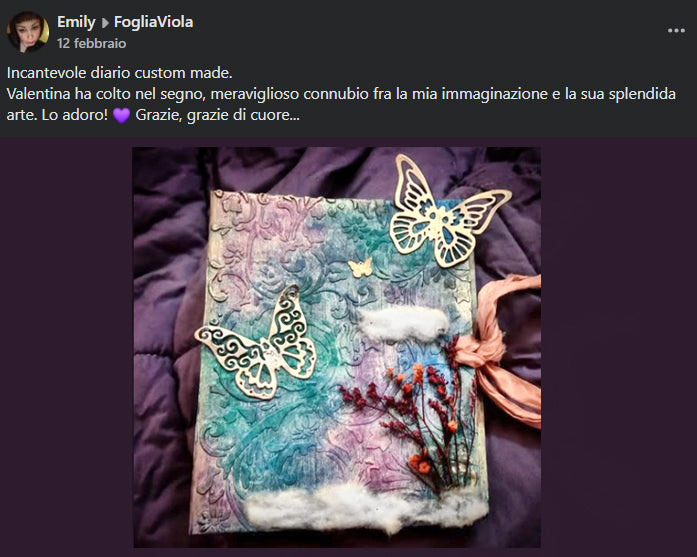 recensione diario personalizzato