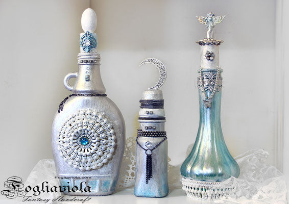 enchanted bottle fantasy by fogliaviola design