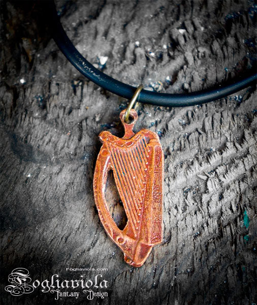 Ciondolo Arpa Irlandese