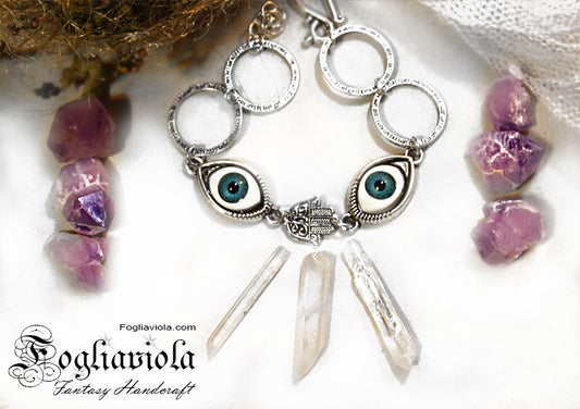 Bracciale protettivo malocchio Occhi di Ishtar