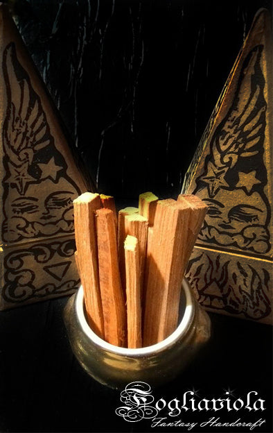 Stick di Palo Santo naturale, legno sacro sudamericano per purificazione e rituali