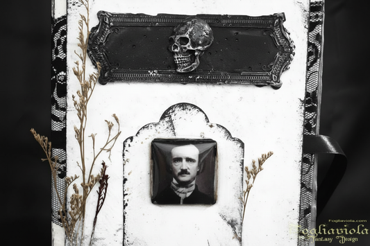 EA Poe Graveyard Goth Book