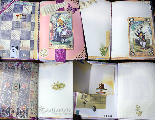 Queen Alice Junk Journal – Quaderno Creativo