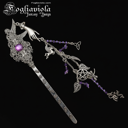 Segnalibro Purple Witch - Enhanced