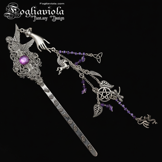 Segnalibro Purple Witch - Enhanced