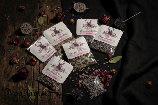 Set di Erbe secche per rituali e incensi wicca e pagani
