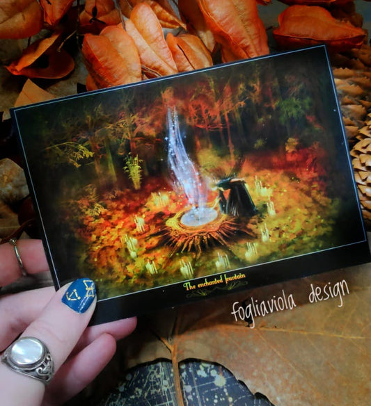 Card The Enchanted Fountain