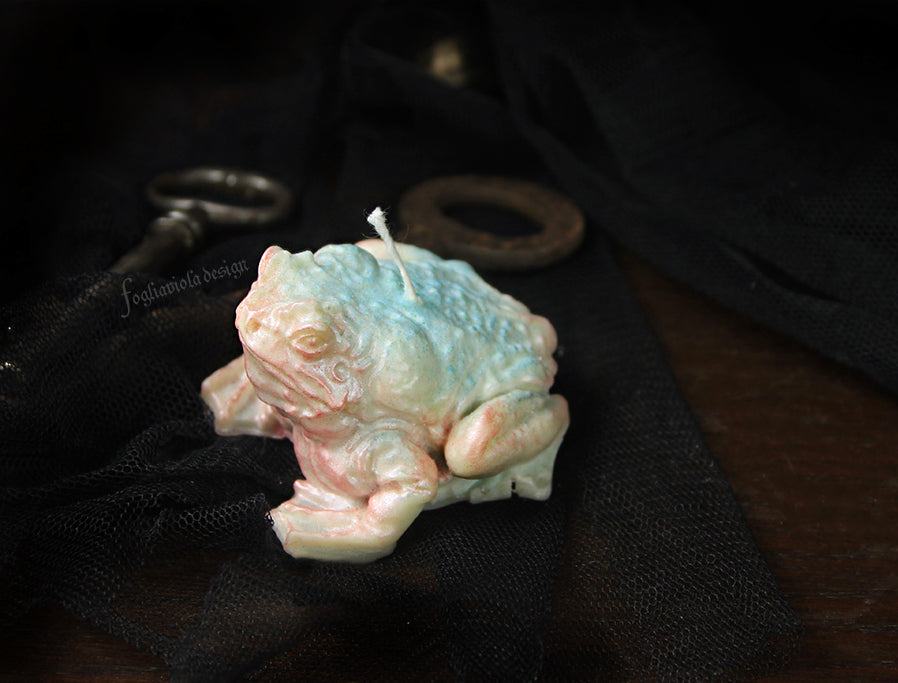 Il Famiglio: Candela Witch Toad con Rospo Magico