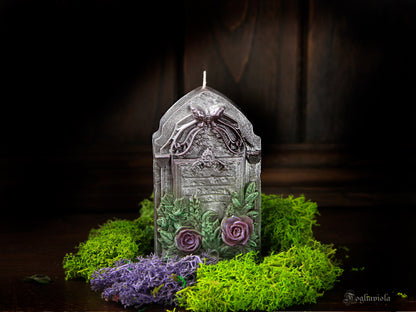 Candela Lapide Fiorita - Tombstone