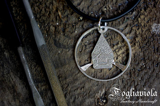 Ciondolo Moneta Albero della Vita