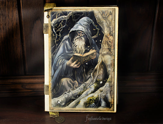 fantasy wizard notebook